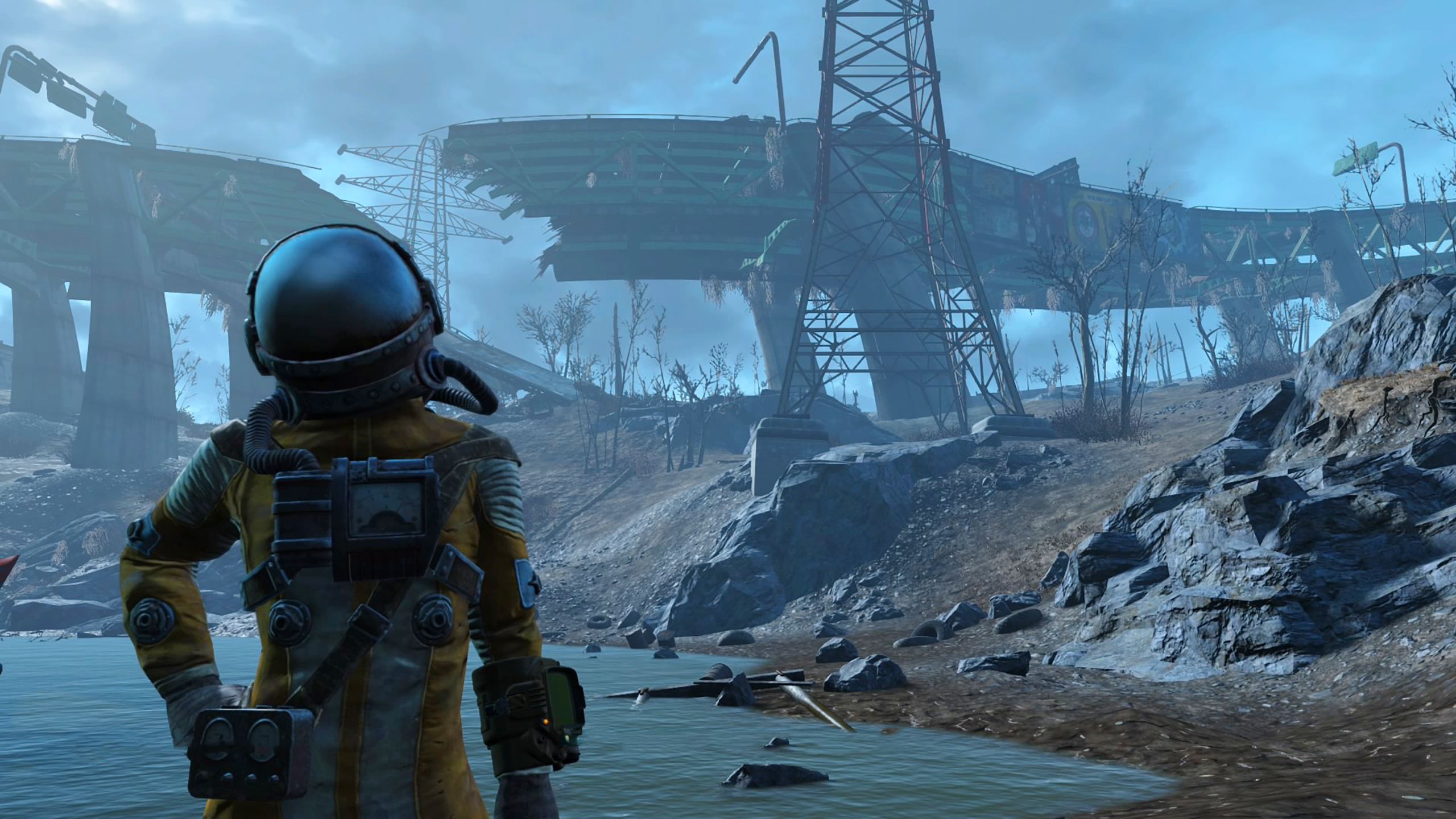Fallout 4 at night фото 71